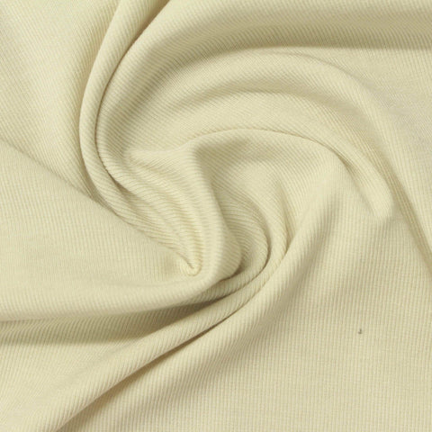 Viscose Acrylic Stretch Rib Knit Fabric, 260 gsm, 175 cm — Khaki, ref EF-246361