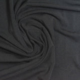 Viscose Polyester Stretch Jersey Knit Fabric, 180 gsm, 160 cm — Black — photo 2