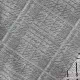 Dark Grey Plaid Jacquard, Poly-Viscose — photo 2
