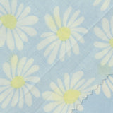 White Daisies Woven, Viscose — photo 2