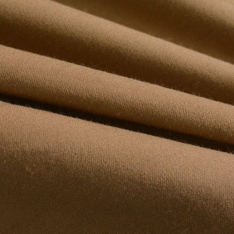 Cotton Stretch Twill Fabric, 290 gsm, 145 cm — Orange