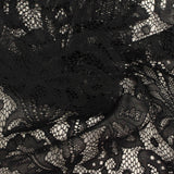 Black Floral Lace, Nylon — photo 2