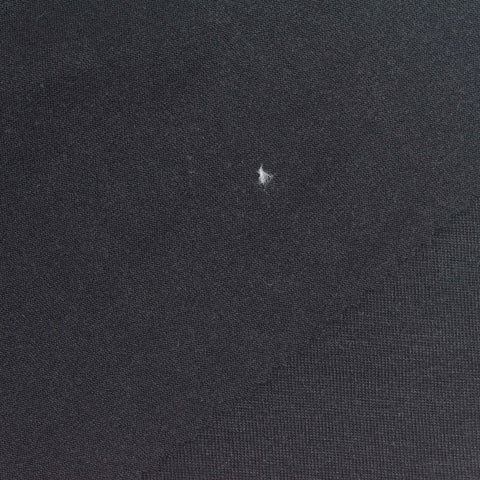 Polyester Stretch Jersey Knit Fabric, 200 gsm, 176 cm — Black