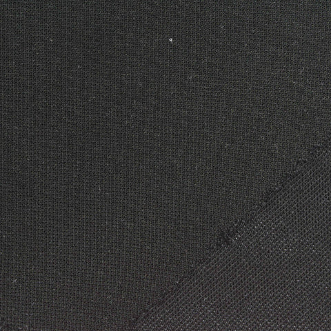 Black Marl Knit, Polyester, 200 gsm, 167 cm