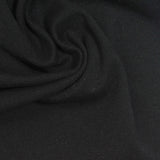 Rib Knit Fabric, 210 gsm, 175 cm — Black — photo 2