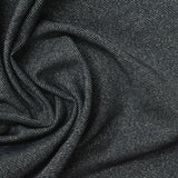 Polyester Viscose Metallic Stretch Jersey Knit Fabric, 180 gsm, 152 cm — Navy — photo 2