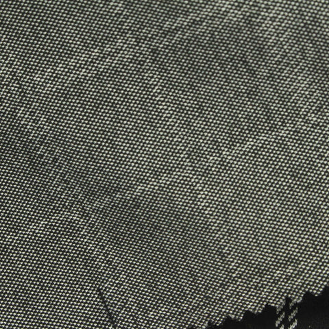 Black Check Interlock Knit, Poly-Viscose, 335 gsm