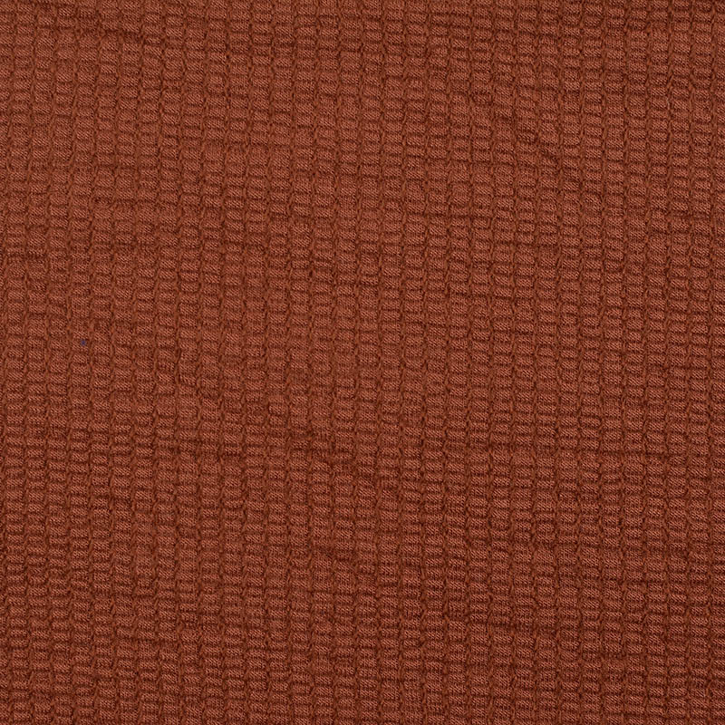 Striped Viscose Stretch Knit Fabric, 211 gsm — Red