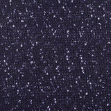 Dark Blue Marl Chunky Knit, Poly-Cotton