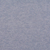 Light Blue Marl French Terry, Cotton-Poly