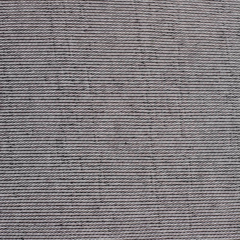Dark Grey Horizontal-Stripe Chunky Knit, Polyester, 247 gsm