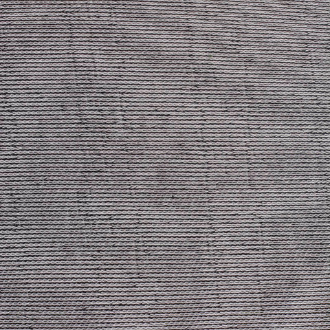 Dark Grey Horizontal-Stripe Chunky Knit, Polyester, 247 gsm