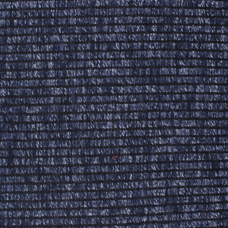 Dark Blue Marl Chunky Knit, Polyester, 318 gsm