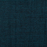 Dark Teal Marl Rib Knit, Poly-Viscose