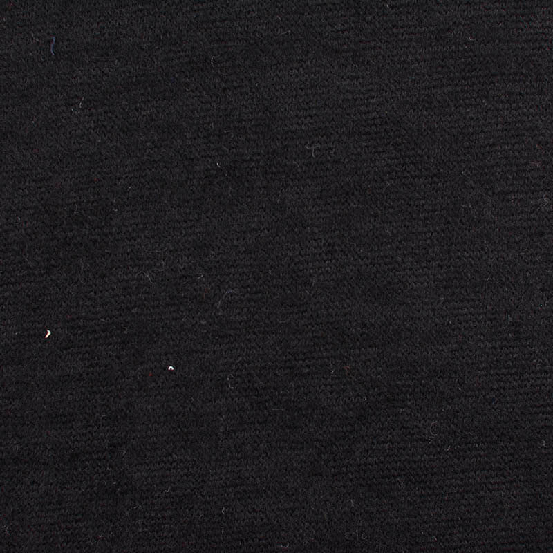 Polyester Viscose Jersey Knit Fabric, 143 gsm — Black