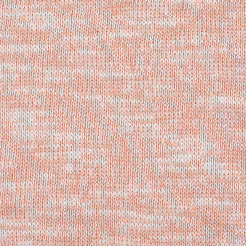 Light Peach Marl Chunky Knit, Poly-Cotton