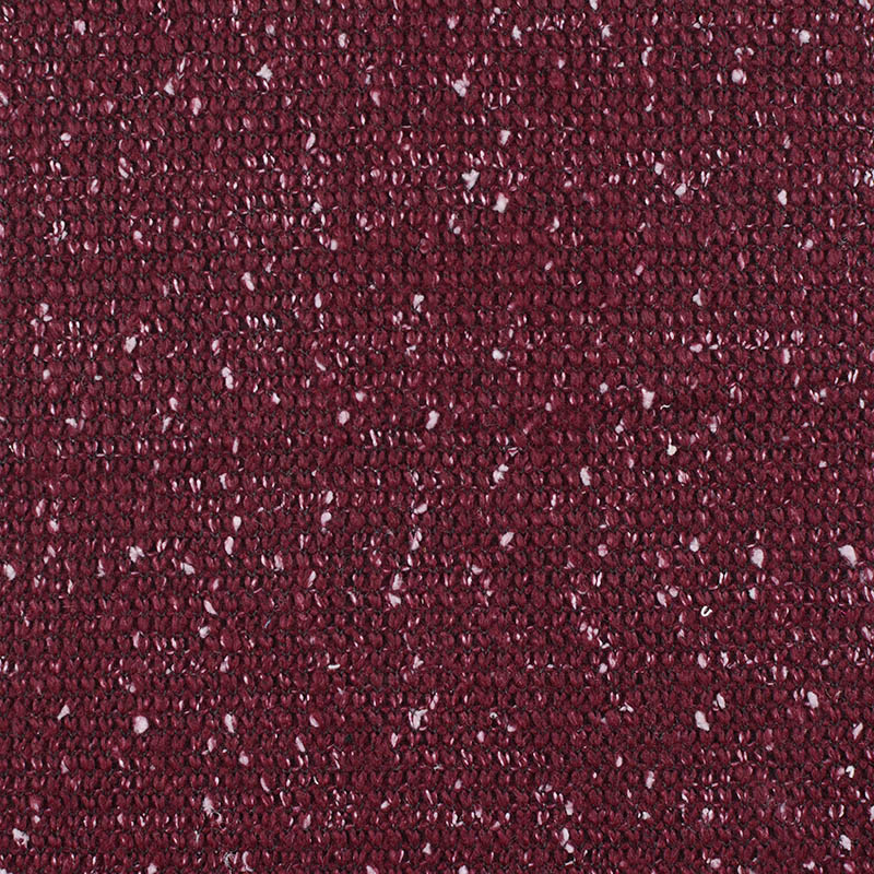 Maroon Marl Interlock Knit, Poly-Acrylic
