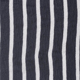 Charcoal Vertical-Stripe Rib Knit, Cotton-Poly — texture