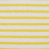 Yellow Horizontal-Stripe Knit, Poly-Linen — texture
