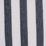 Black Stripe Chunky Knit, Polyester — texture