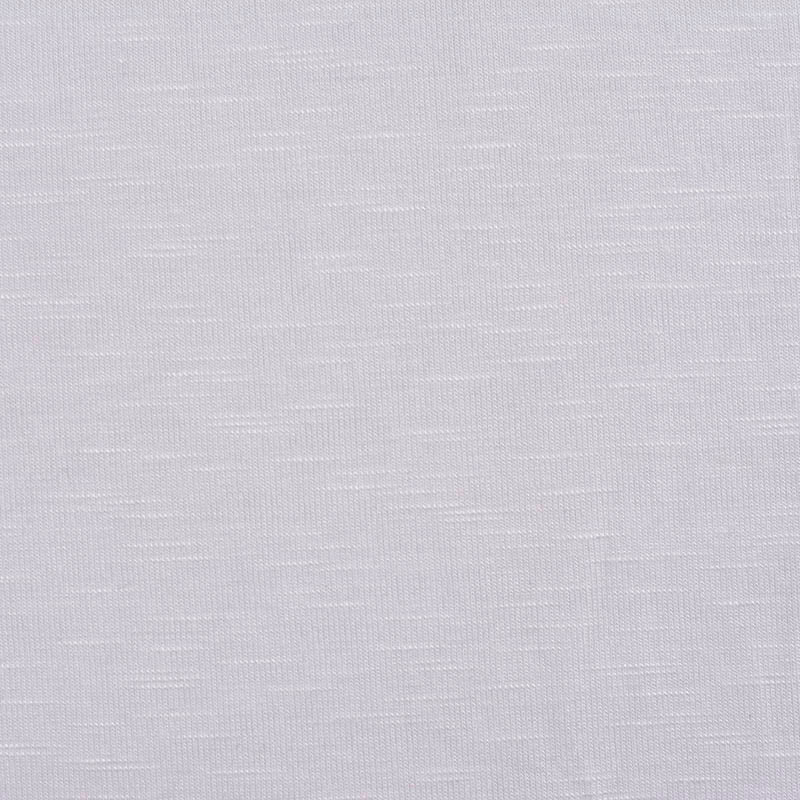 White Marl Jersey Knit, Poly-Viscose, 159 gsm