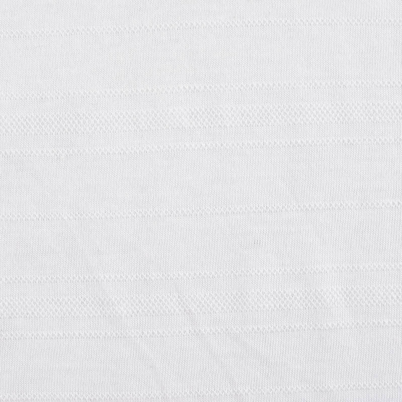 White Stripes Jacquard, Cotton