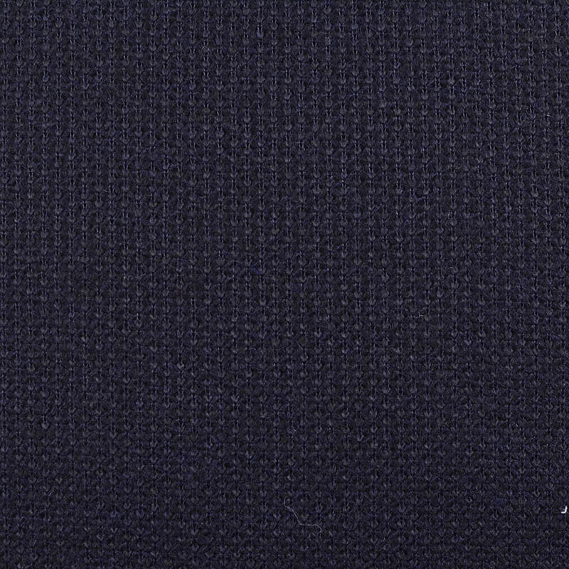 100% Polyester Interlock Knit Fabric, 418 gsm — Black