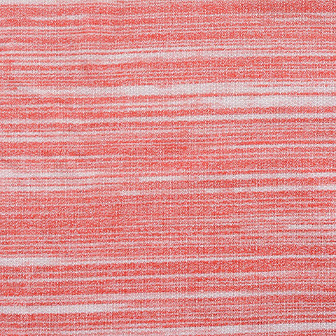 Red Marl French Terry, Poly-Viscose, 205 gsm