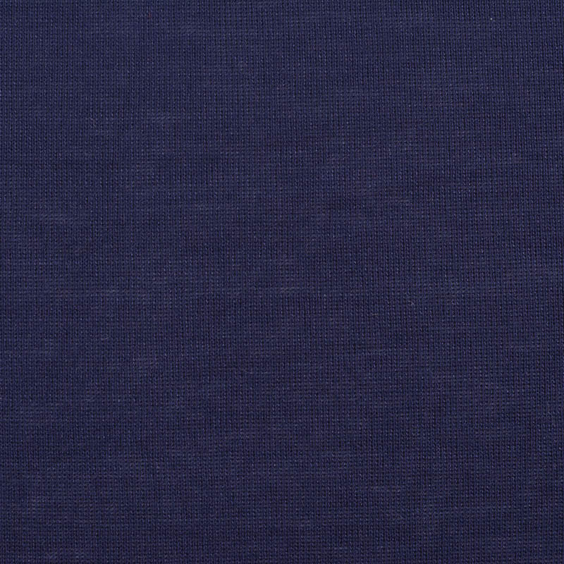 Polyester Viscose Jersey Knit Fabric, 122 gsm — Navy, ref EF-201736