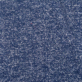 Blue Marl French Terry, Poly-Cotton