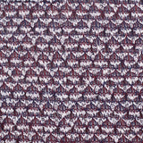 White Geometric-Diamond Jacquard, Polyester — texture