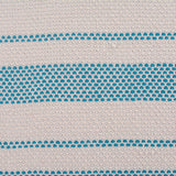 Blue Horizontal-Stripe Jacquard, Poly-Cotton
