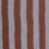 Brown Irregular-Stripe Jersey Knit, Polyester
