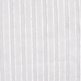 White Vertical-Stripe Jacquard, Polyester