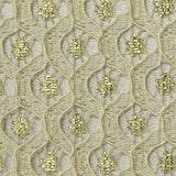 Jacquard 100% Cotton Lace Fabric — Khaki — texture