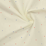Red Dots Woven, Cotton