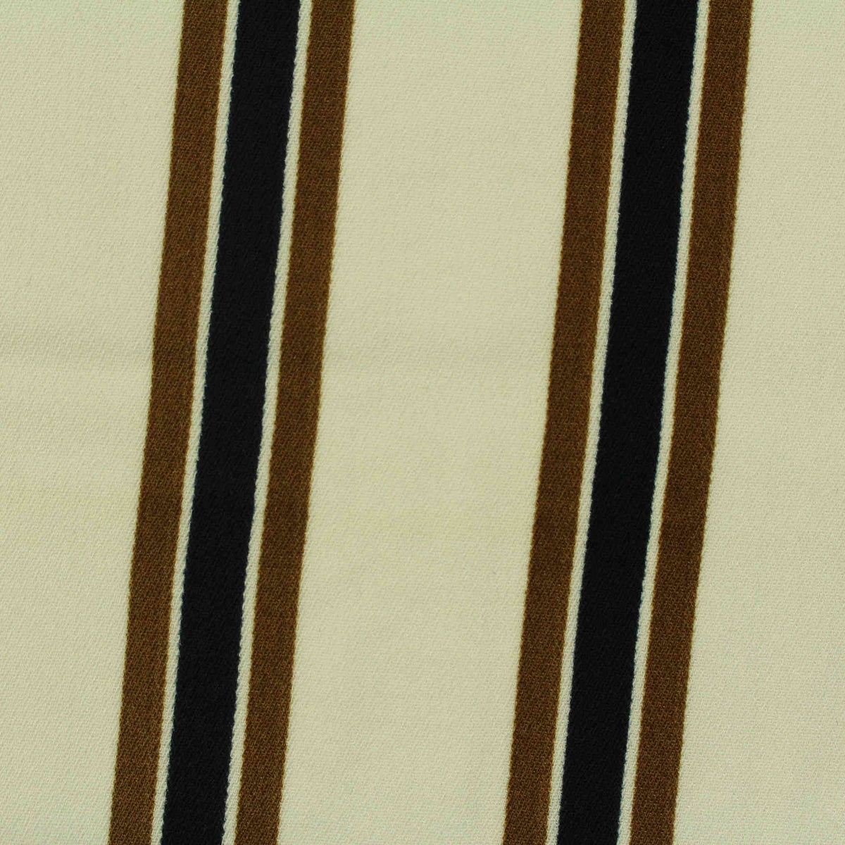 Cream Vertical-Stripe Jacquard, Polyester, 160 gsm