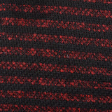 Red Horizontal-Band Jacquard, Polyester