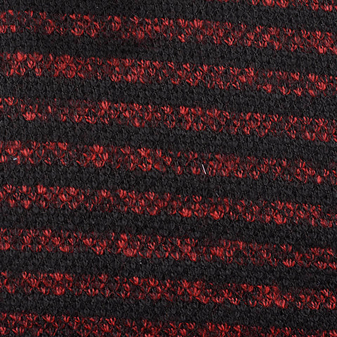 Red Horizontal-Band Jacquard, Polyester