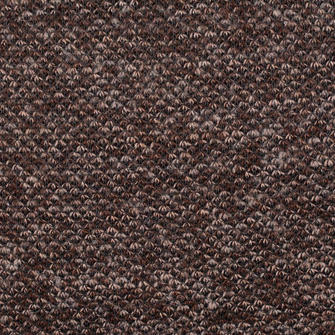 Dark Brown Heathered-Marl Knit, Polyester