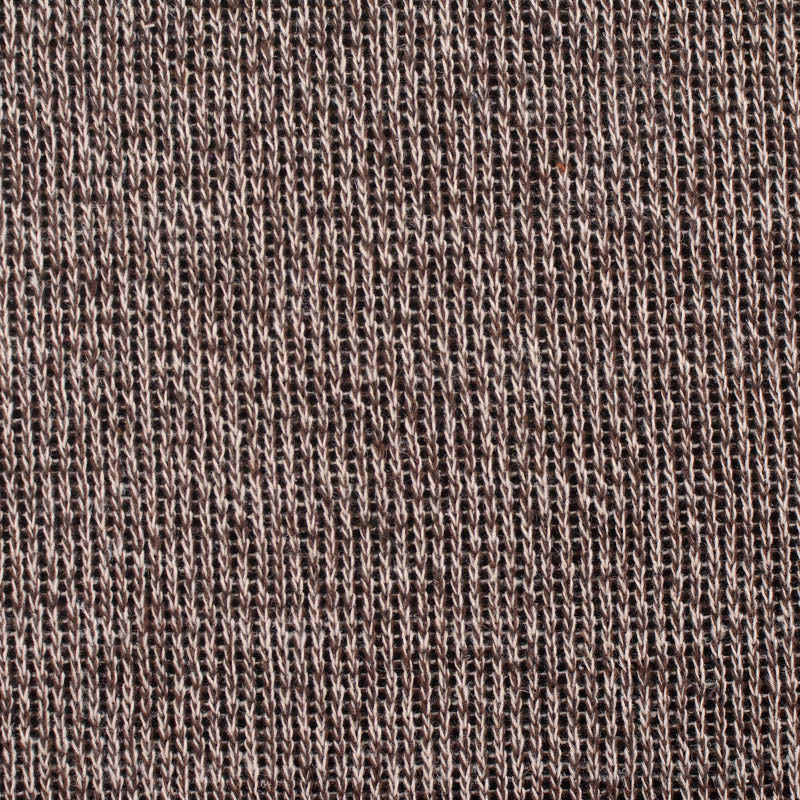 Dark Brown Marl Knit, Polyester, 362 gsm