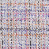 Black Bold-Plaid Knit, Poly-Cotton