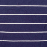 Navy Horizontal-Stripe Knit, Viscose