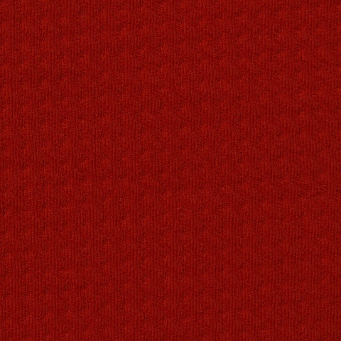 Jacquard Polyester Stretch Knit Fabric, 201 gsm — Red