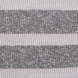 Light Grey Marl Rib Knit, Polyester