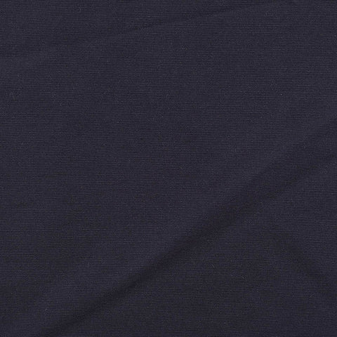 Viscose Nylon Stretch Bengaline Fabric, 218 gsm, 147 cm — Navy