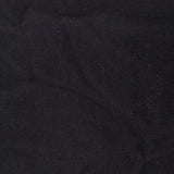 Viscose Nylon Stretch Bengaline Fabric, 250 gsm, 147 cm — Black