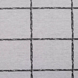 Black Grid Interlock Knit, Polyester