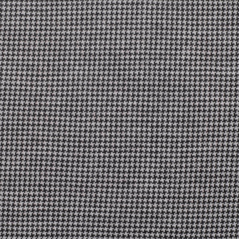 Black Houndstooth Jacquard, 169 gsm