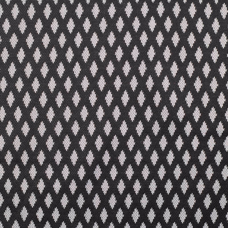 Light Grey Diamond Interlock Knit, Polyester
